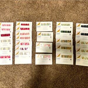 27 Color Street Holiday themed LOT!!! Valentine’s, Easter , St Patrick’s